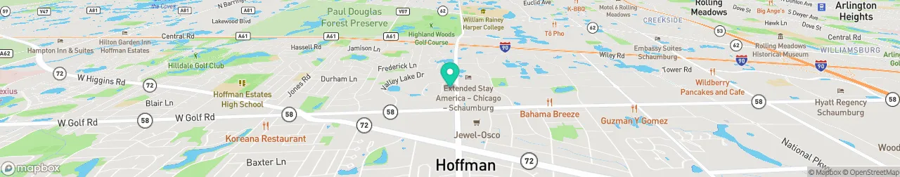 borne de recharge sur la carte