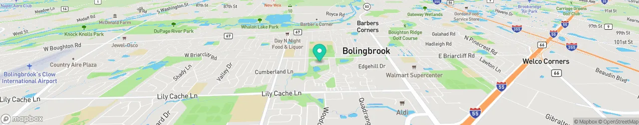 borne de recharge sur la carte