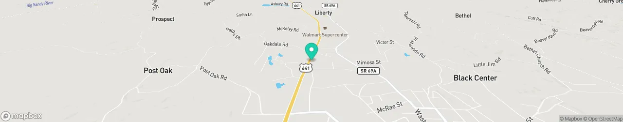 borne de recharge sur la carte