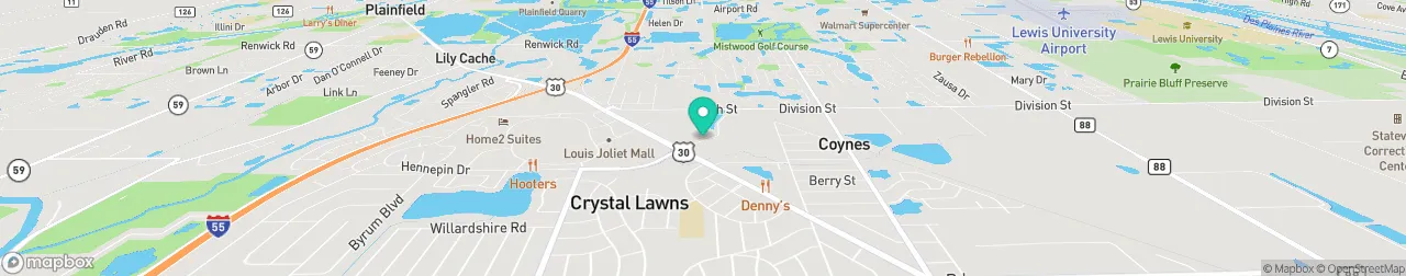 borne de recharge sur la carte