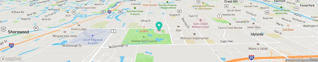 borne de recharge sur la carte