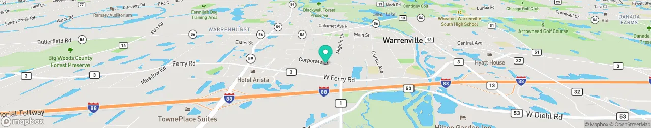 borne de recharge sur la carte