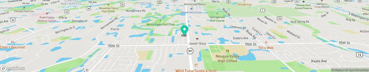 ev charging station on the map