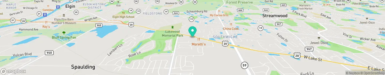 ev charging station on the map