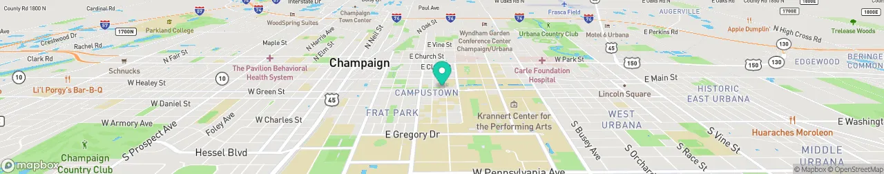 borne de recharge sur la carte