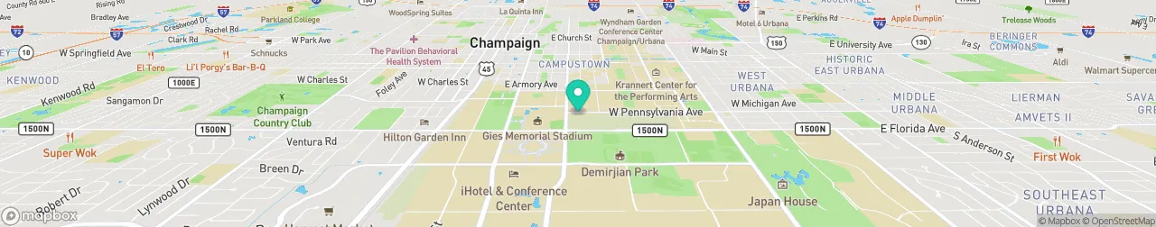 borne de recharge sur la carte