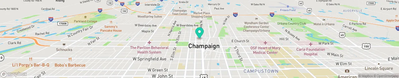 ev charging station on the map