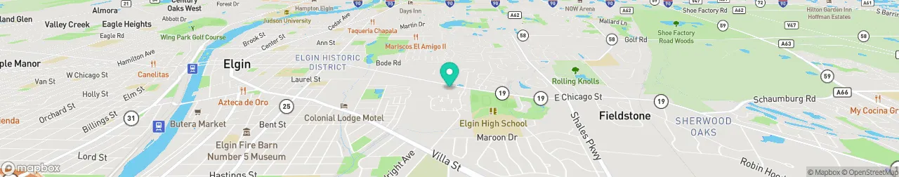 ev charging station on the map