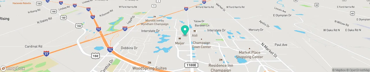 borne de recharge sur la carte