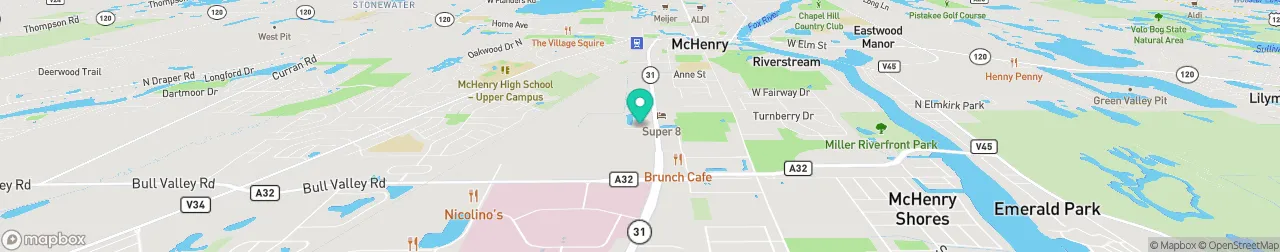 borne de recharge sur la carte