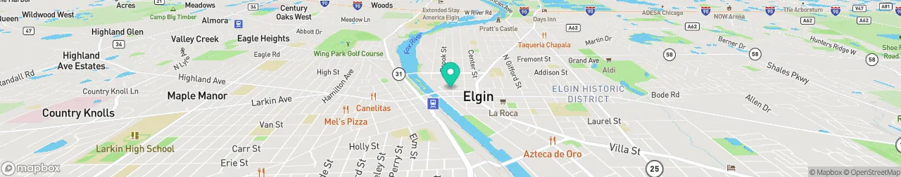 ev charging station on the map