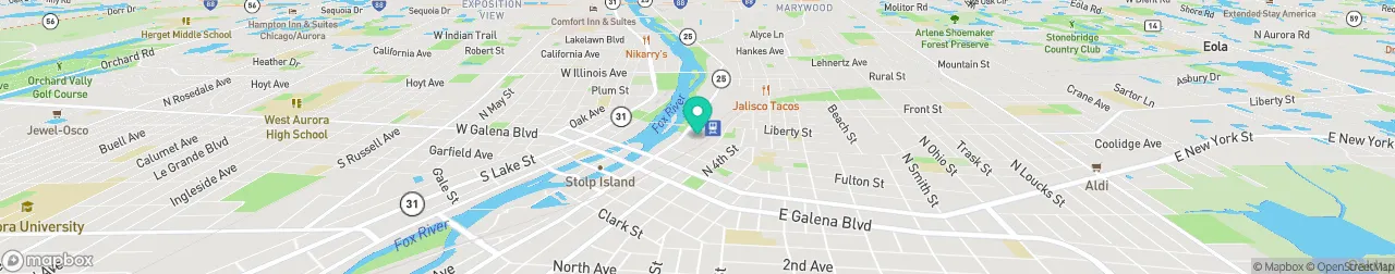 ev charging station on the map