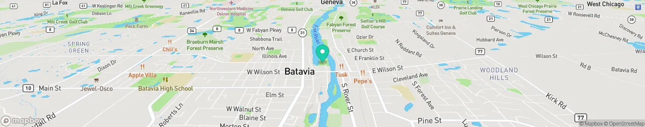 borne de recharge sur la carte