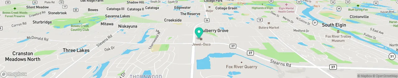 ev charging station on the map