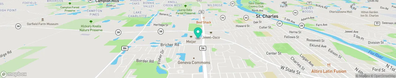 ev charging station on the map