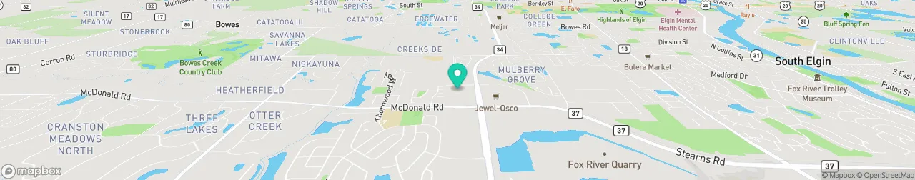 borne de recharge sur la carte