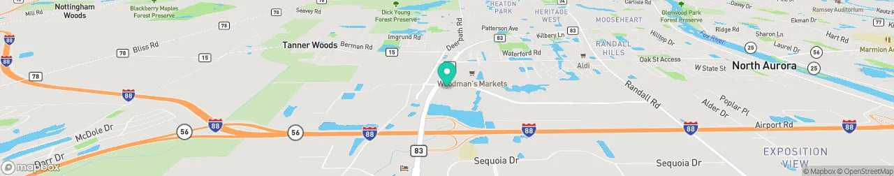 borne de recharge sur la carte