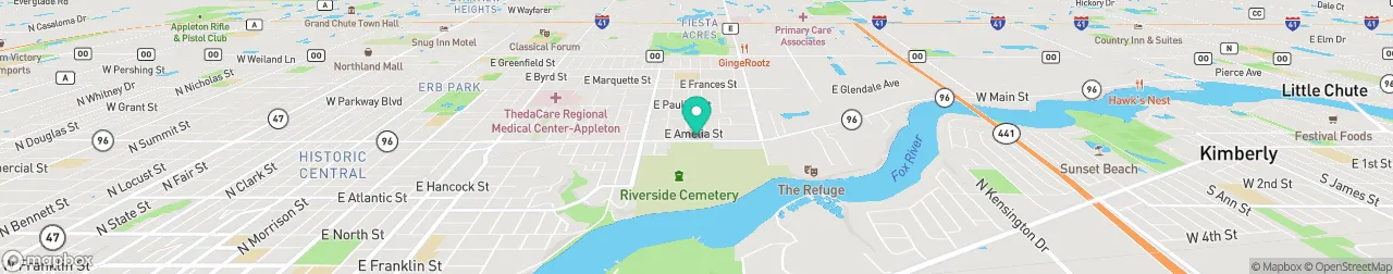 ev charging station on the map