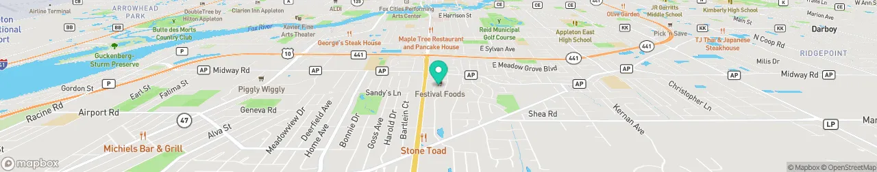 borne de recharge sur la carte