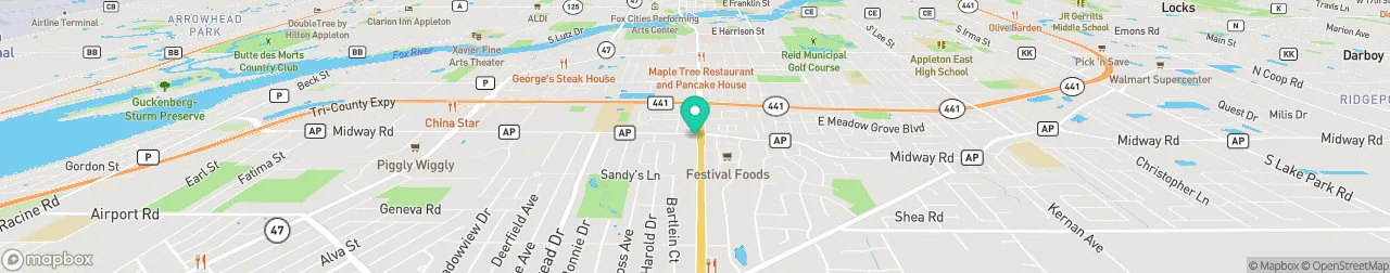 borne de recharge sur la carte