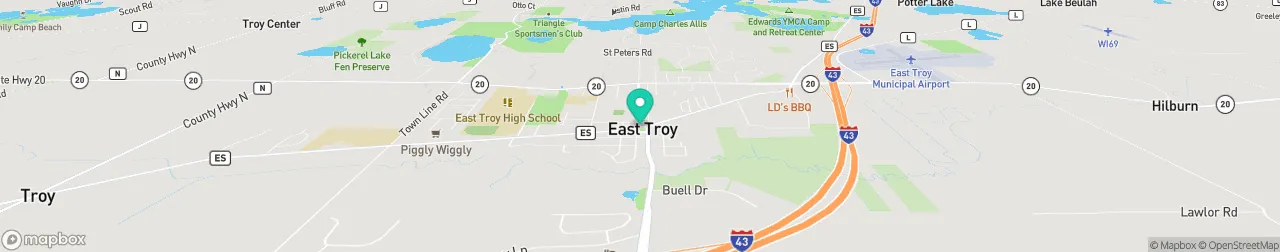 borne de recharge sur la carte