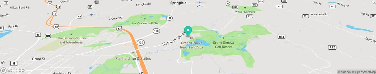 borne de recharge sur la carte