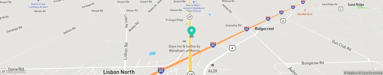 ev charging station on the map