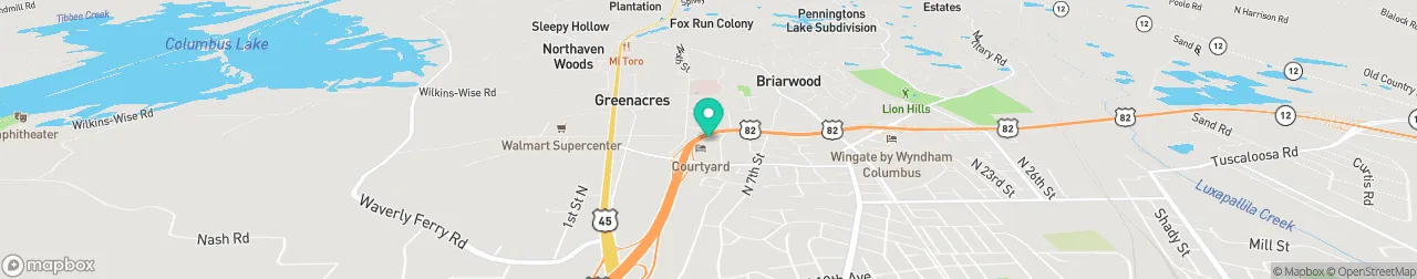 ev charging station on the map