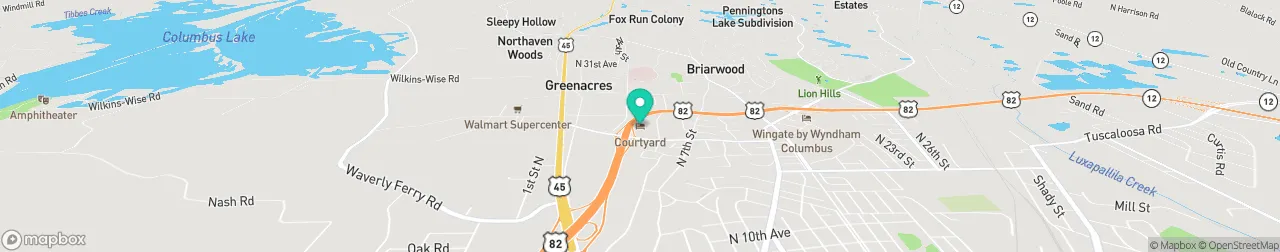 ev charging station on the map