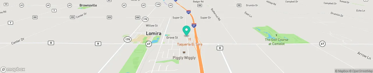 borne de recharge sur la carte