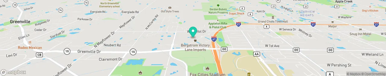 borne de recharge sur la carte