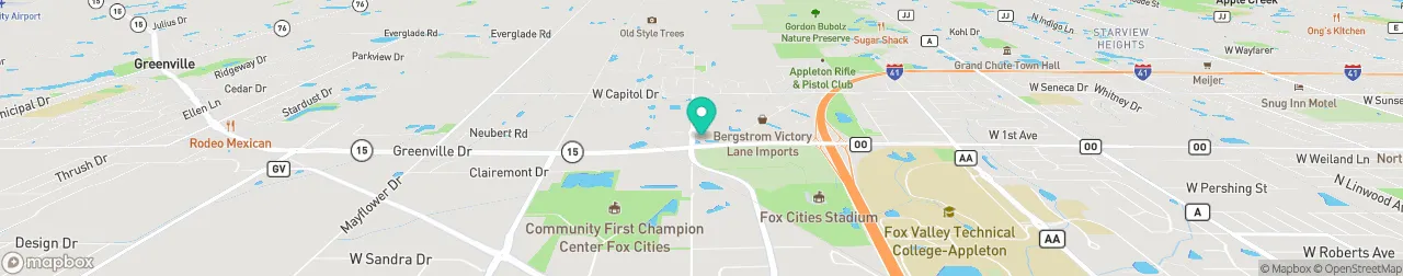 ev charging station on the map