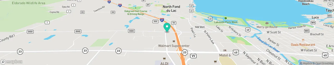 borne de recharge sur la carte