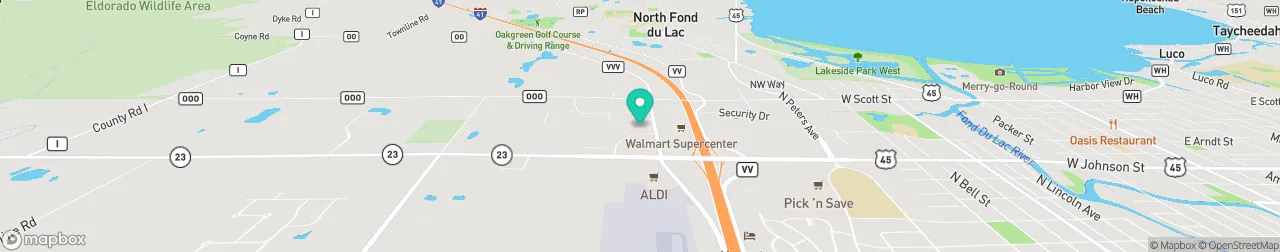 borne de recharge sur la carte