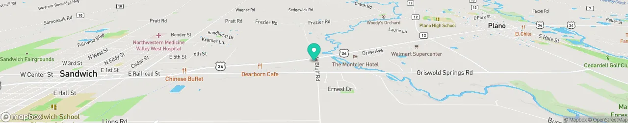 borne de recharge sur la carte