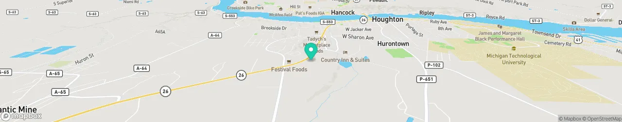 borne de recharge sur la carte