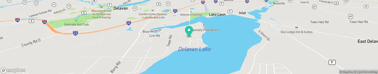 borne de recharge sur la carte