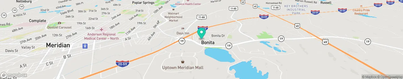 ev charging station on the map