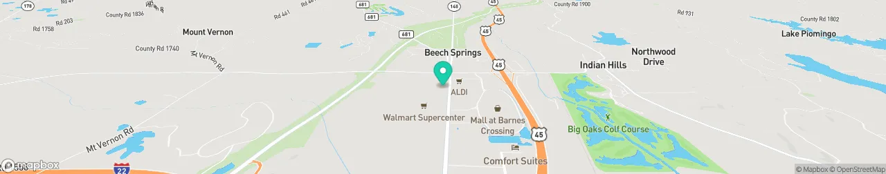 ev charging station on the map