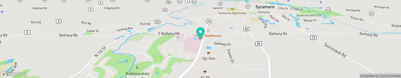 borne de recharge sur la carte