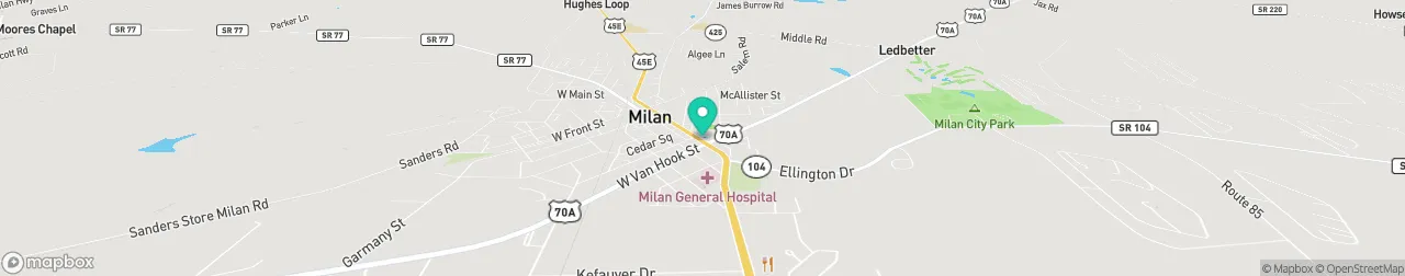 borne de recharge sur la carte