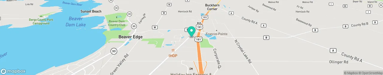 borne de recharge sur la carte