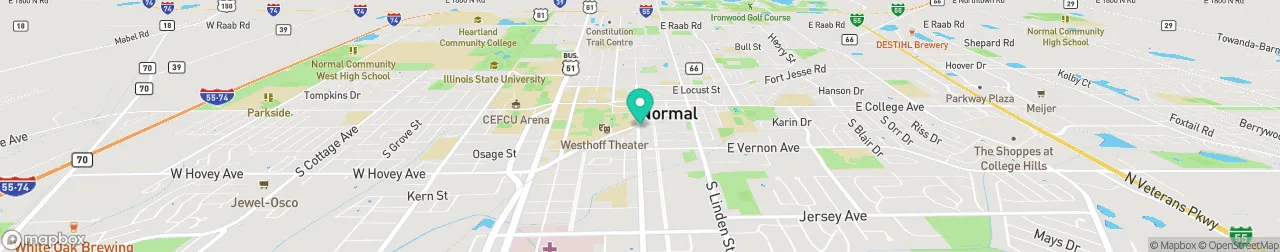 ev charging station on the map