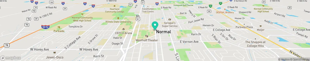 borne de recharge sur la carte