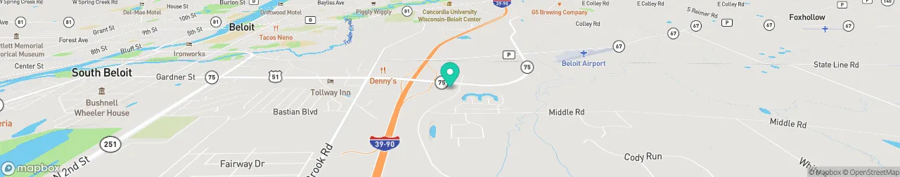 borne de recharge sur la carte