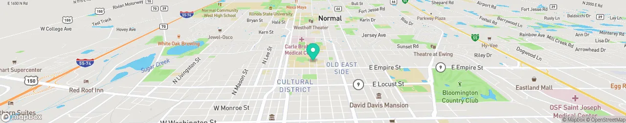 ev charging station on the map