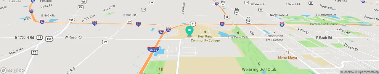 borne de recharge sur la carte