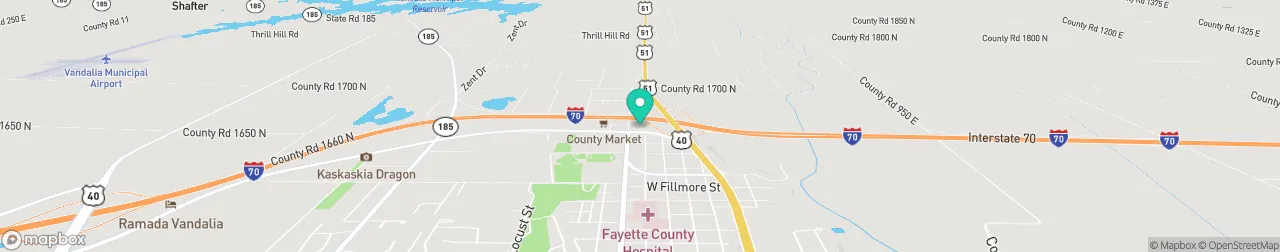 ev charging station on the map