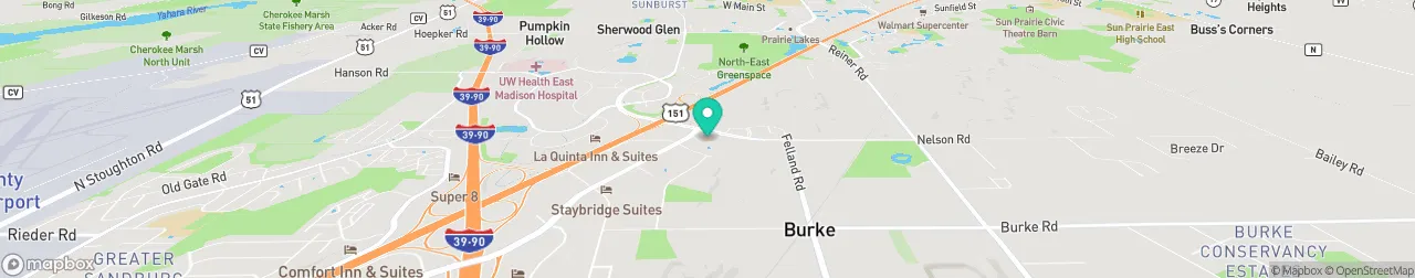 borne de recharge sur la carte