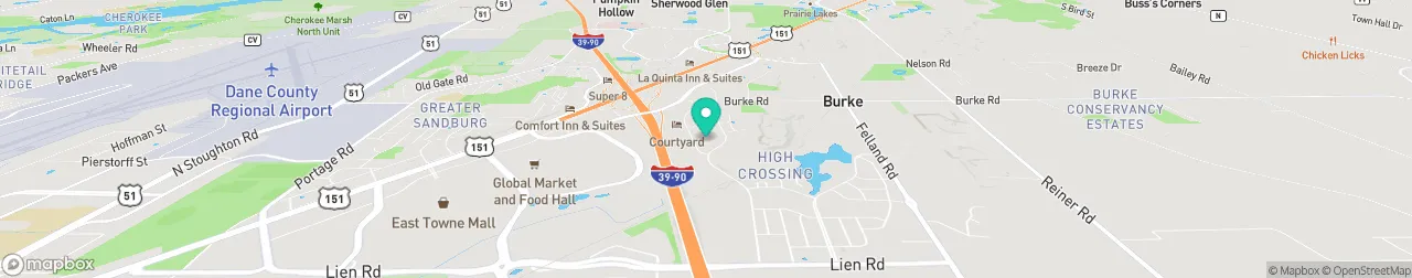 borne de recharge sur la carte